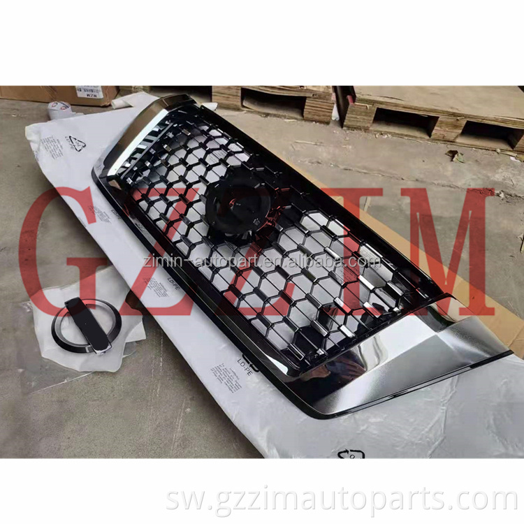 Grille Pat*ol Car Bumpers Grille Car ABS Plastic Front Middle Grille  for Ni*sian Patrol 2020+